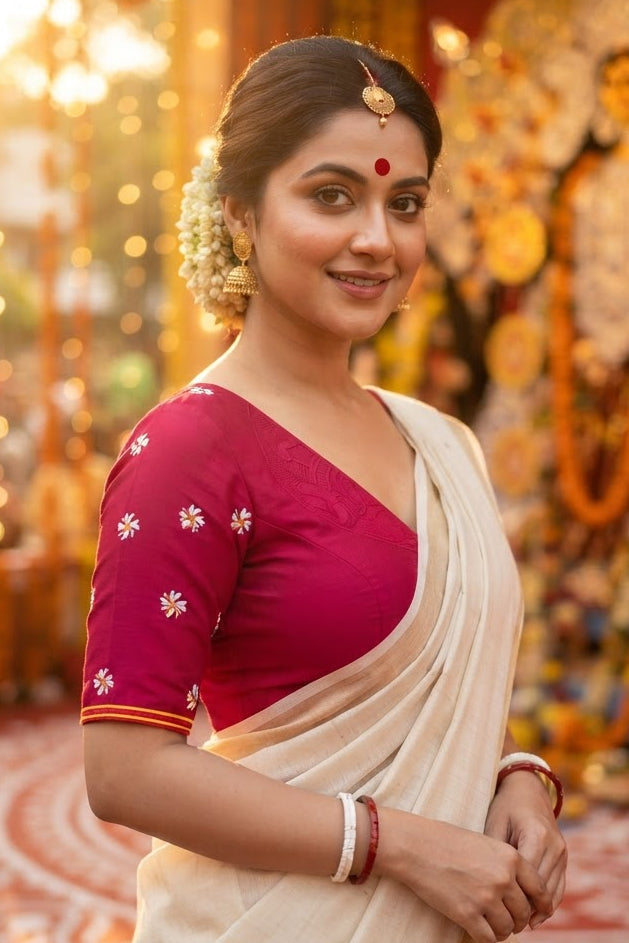 Sharodiya Shakti Designer Blouse