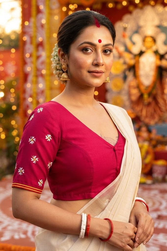 Sharodiya Shakti Designer Blouse