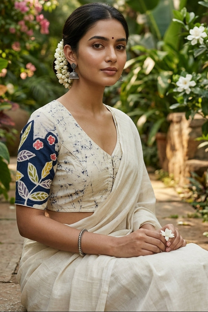 Neel Pallavi Batik Blouse