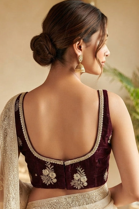 Endless Dedication - Fancy Designer Blouse
