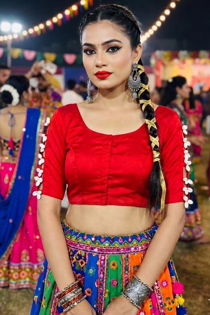 Navrang Cowrie Shell Designer Blouse