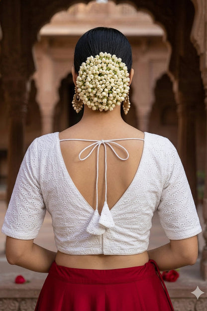 The Jewel Of Elegance Hakoba Blouse