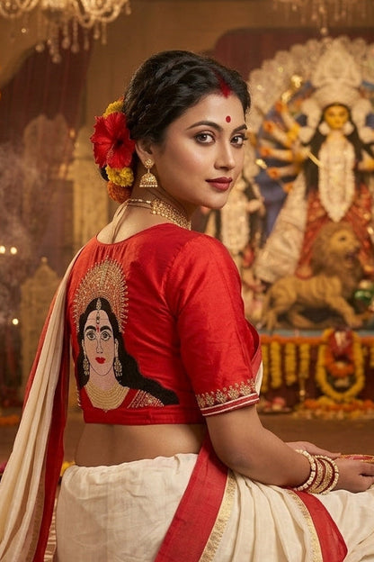 Ashtami Aradhya Designer Blouse