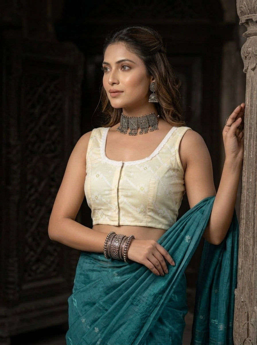 The Showstopper Jamdani Designer Blouse