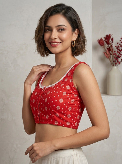 The Showstopper Jamdani Designer Blouse