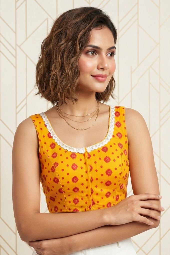 Be the Moment Jamdani Designer Blouse