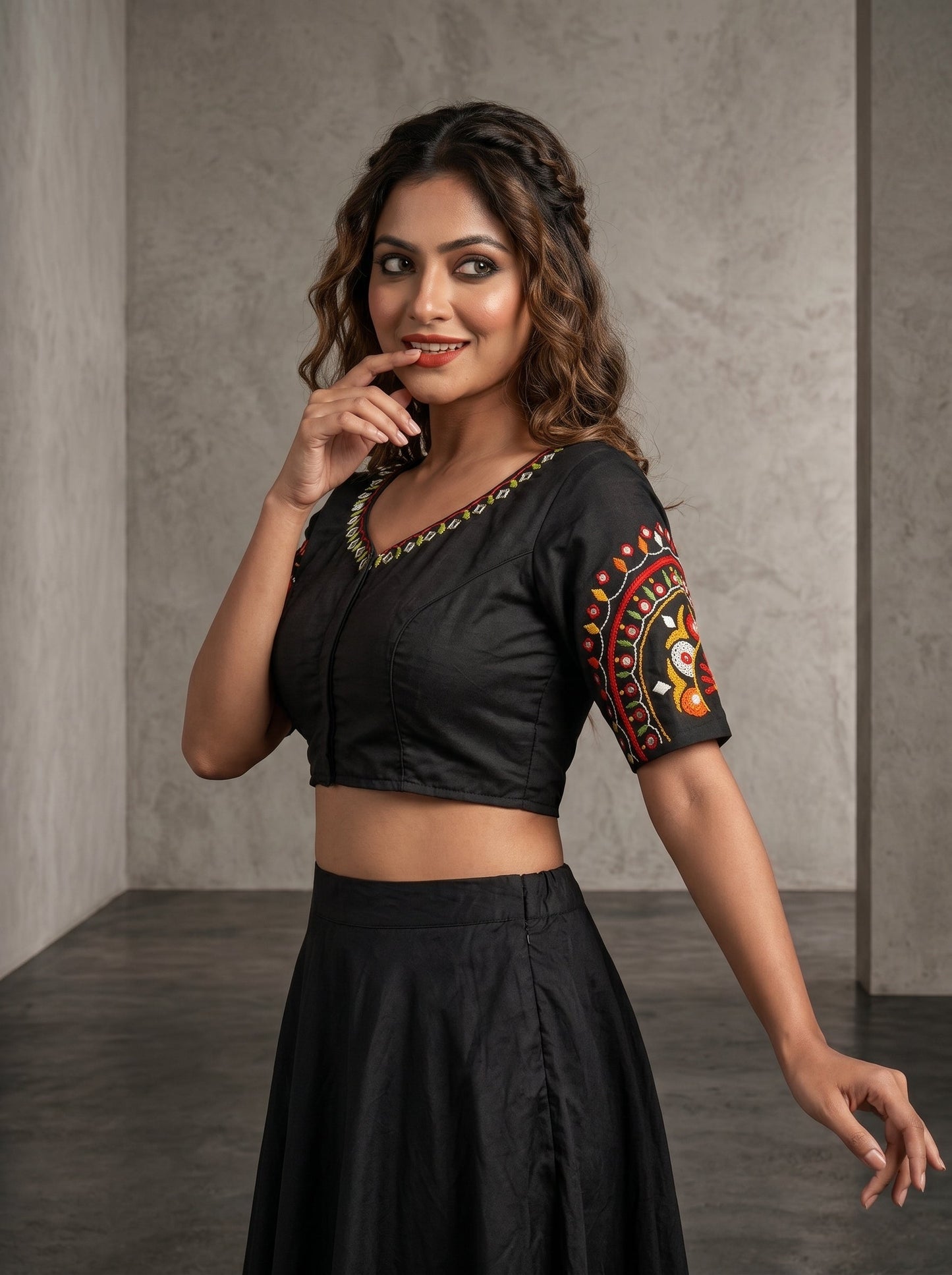 Mirror Mandala Blouse