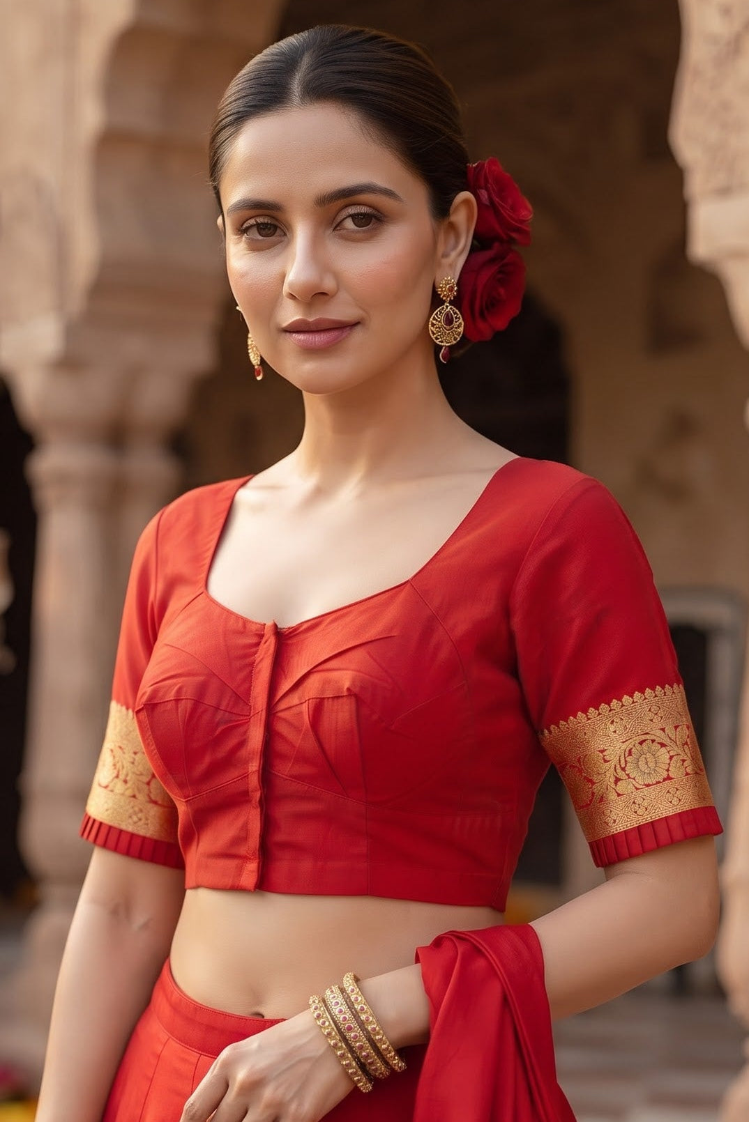 Feminine Grace - Designer Blouse (Combo 2)