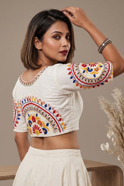 Mirror Mandala Blouse