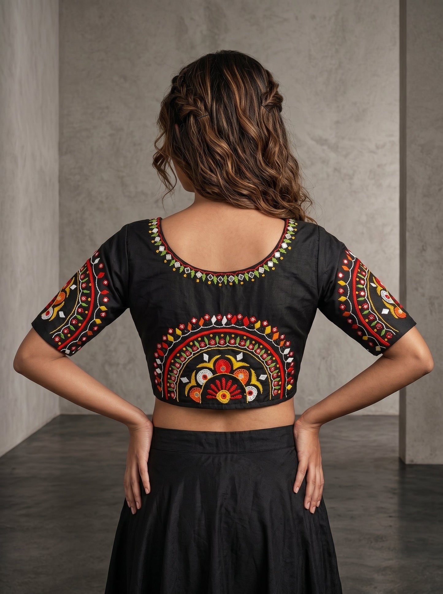 Mirror Mandala Blouse