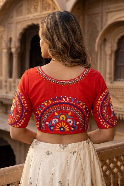 Mirror Mandala Blouse