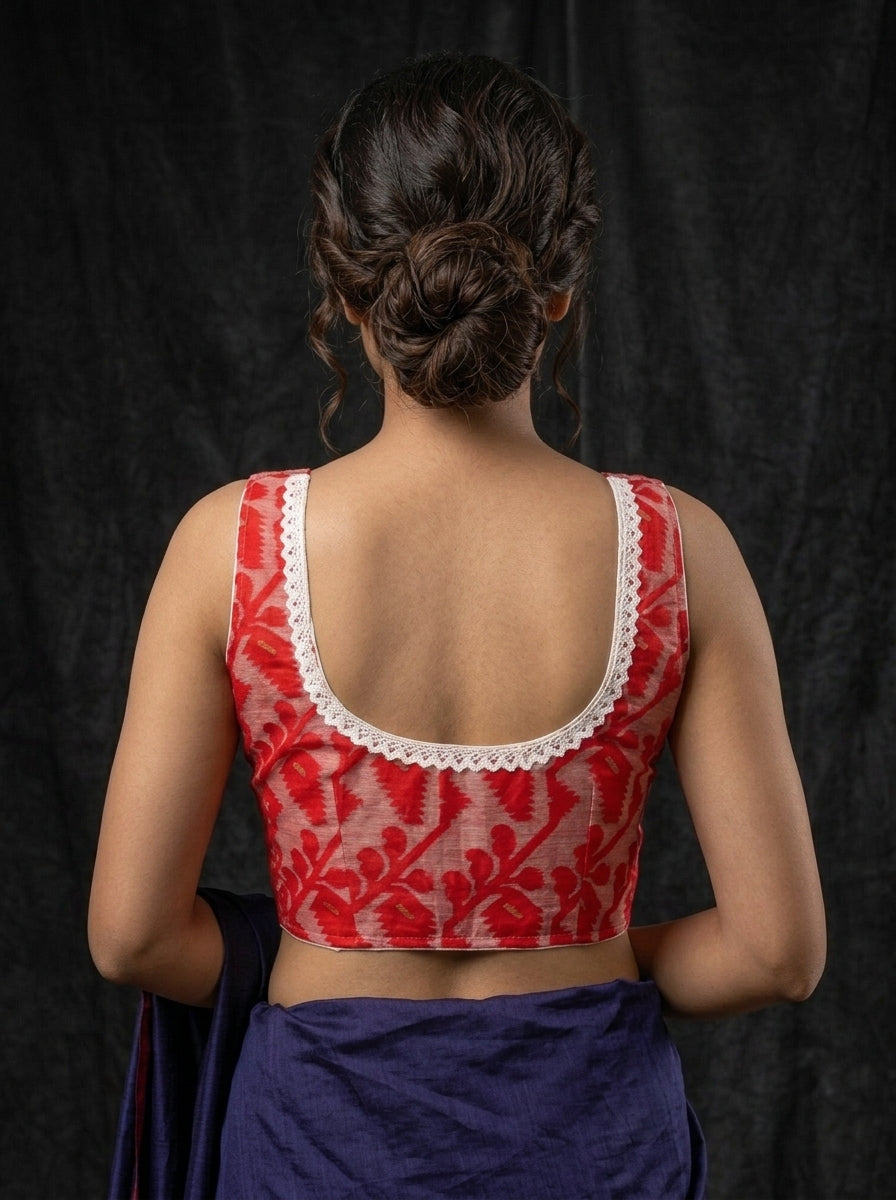 The Showstopper Jamdani Designer Blouse