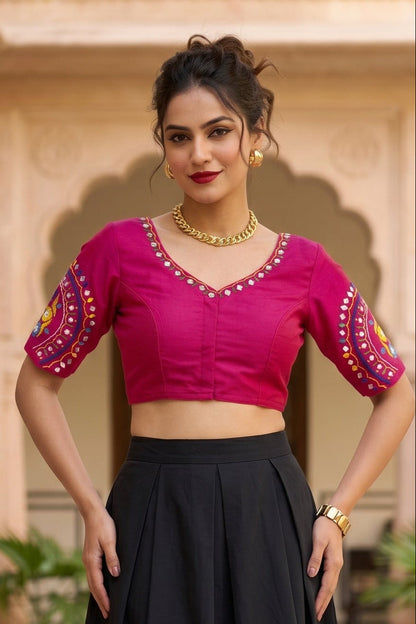 Mirror Mandala Blouse