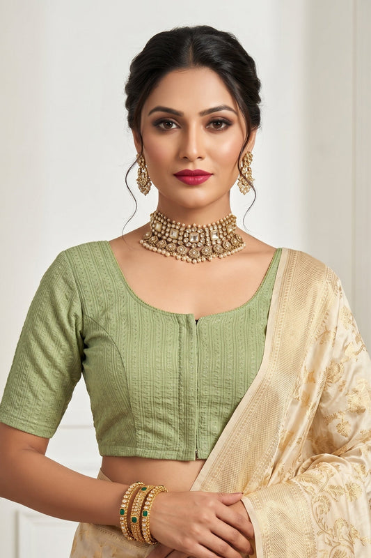 Smooth Fit-Stretchable Knitted Blouse